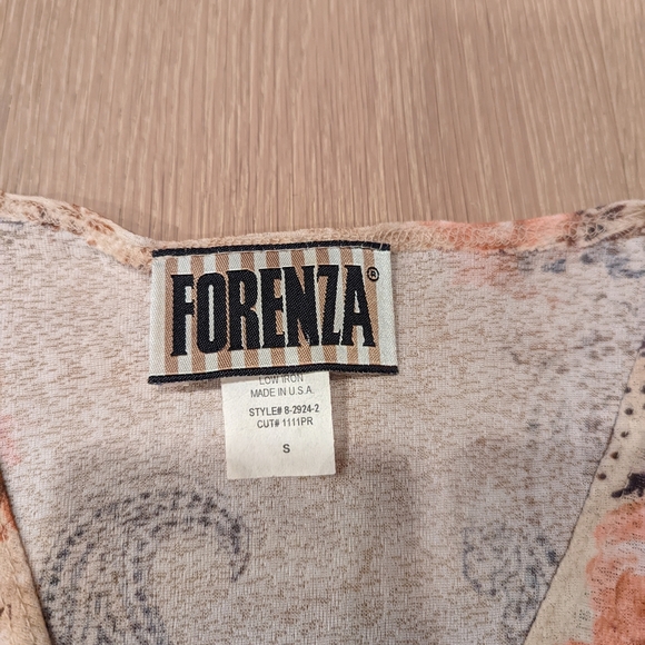 Y2K Forenza peasant blouse - Picture 5 of 6